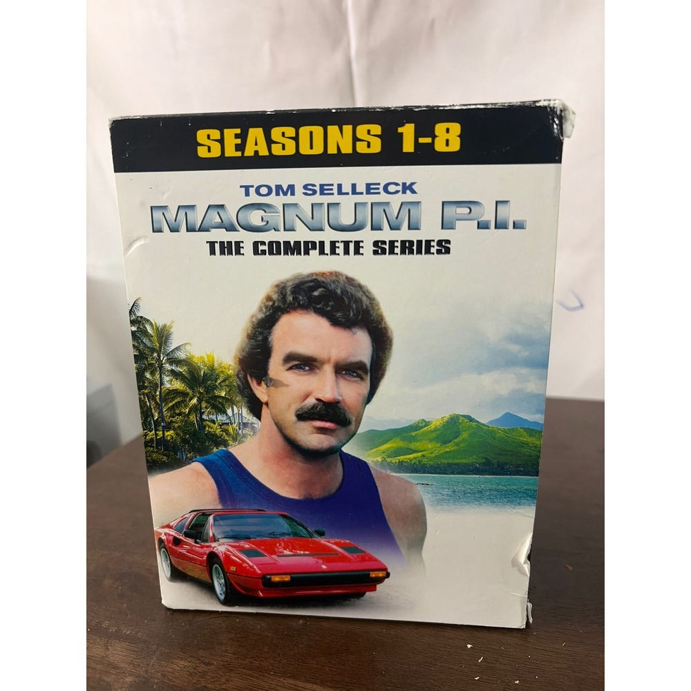 Magnum P.I. The Complete Series DVD Seasons 1-8 Good Tom Selleck Box Set
